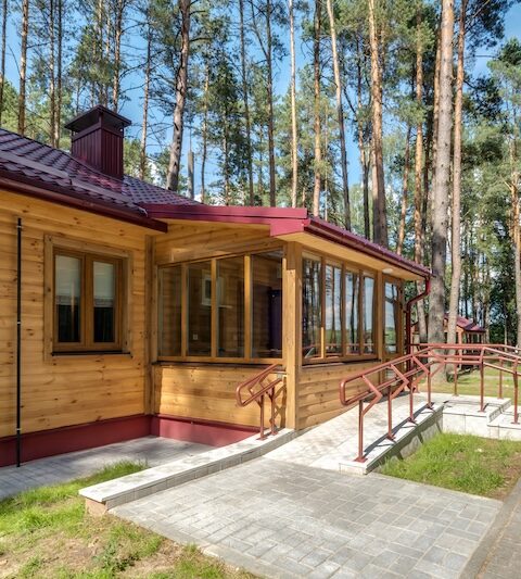 Fritidshus i trä